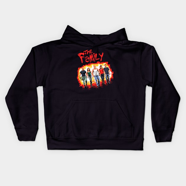 The Family Kids Hoodie by Zascanauta